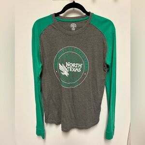 UNT University of North Texas Mean Green long sleeve tee
